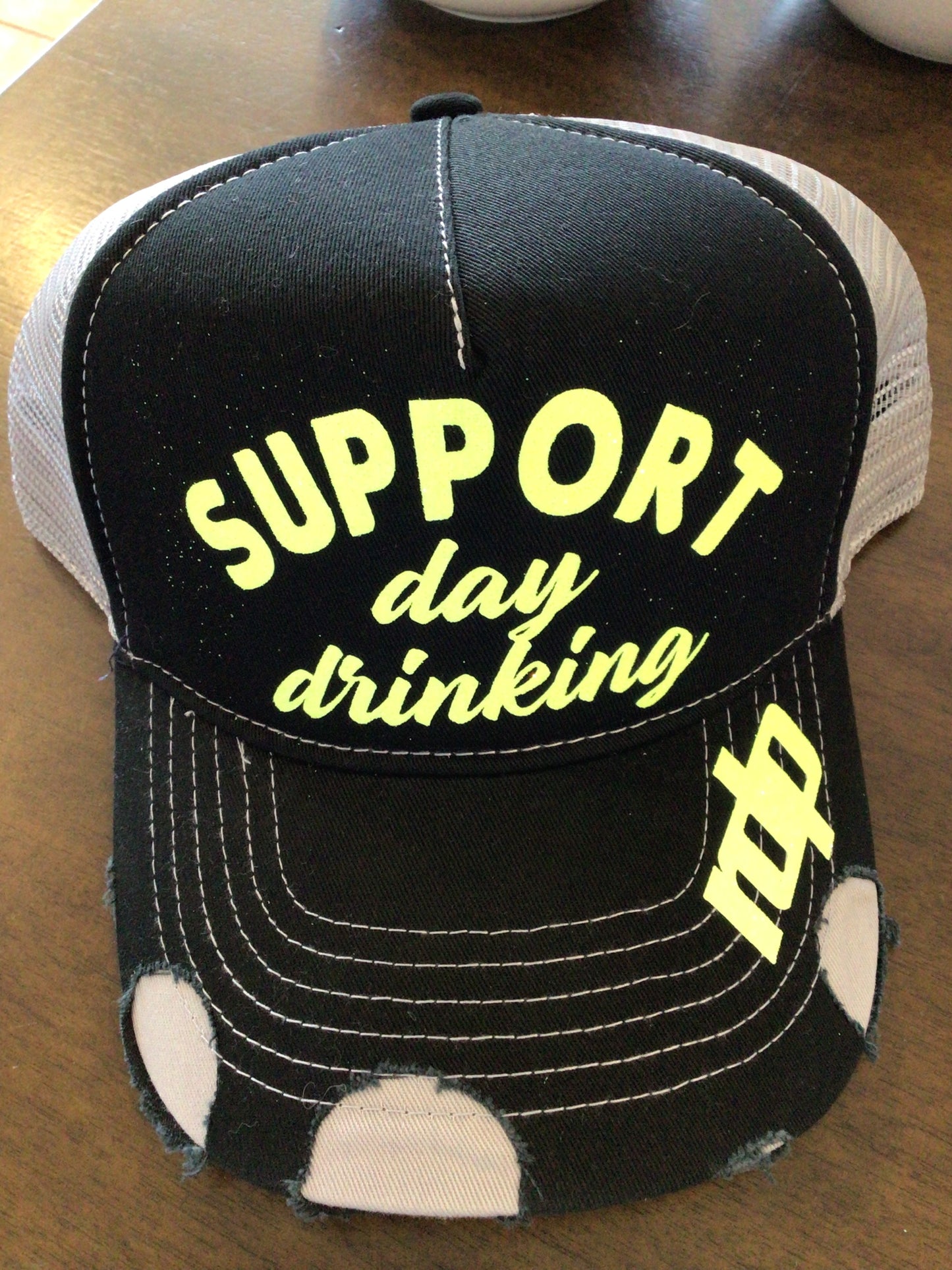 Women's "Support Day Drinking" Snapback Hat