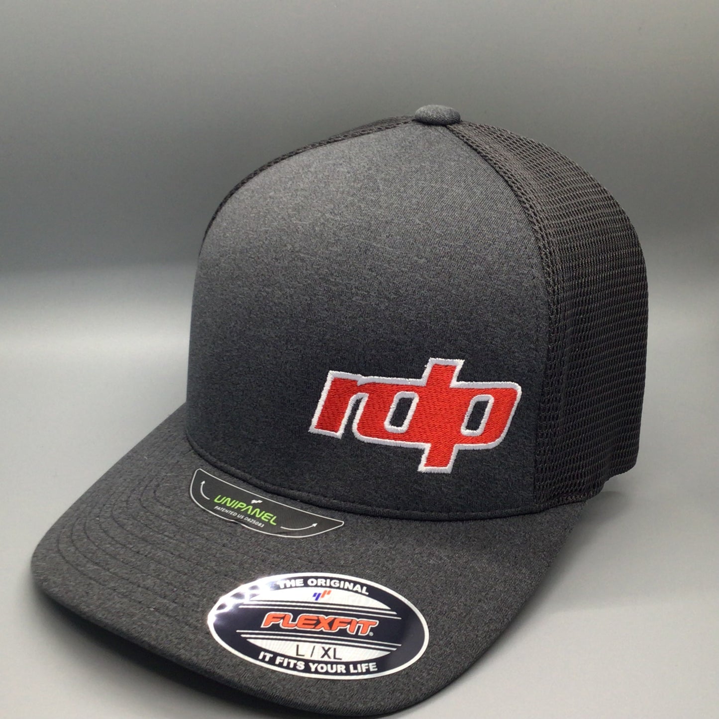 Original Flexfit Unipanel/Mesh Back - Charcoal Grey L/XL