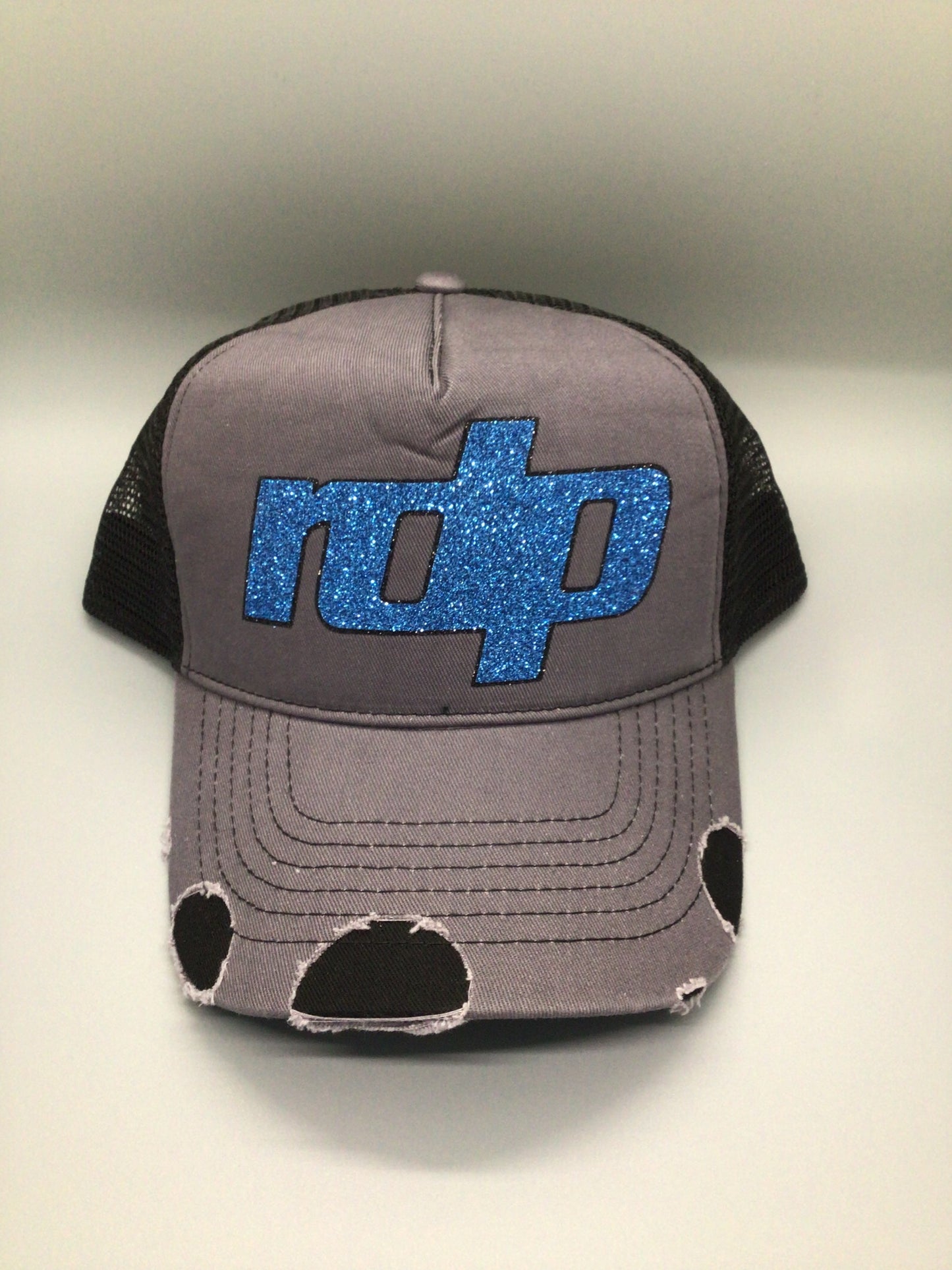 Women's 'RDP' Distressed Snapback Hat