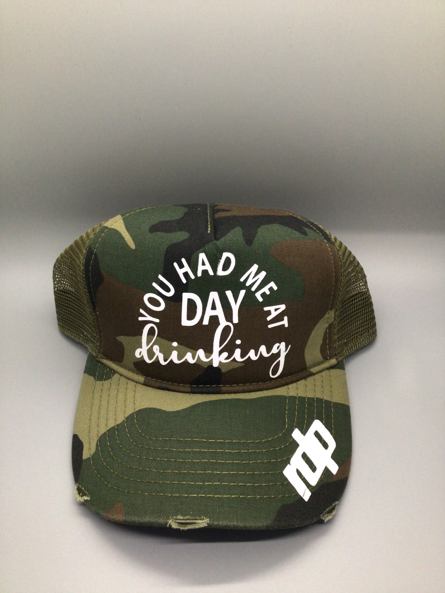 Women's 'Day Drinking' Snapback Shimmer Hats
