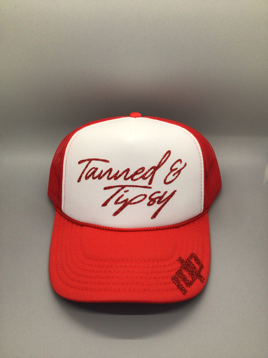Tanned & Tipsy Snapback Hat