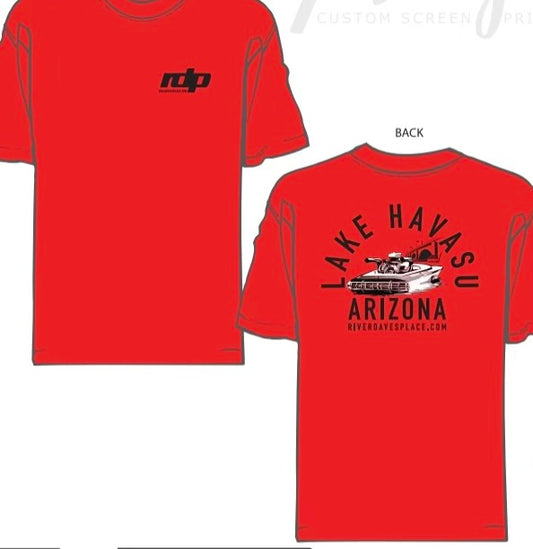 Men's RDP Lake Havasu City Tee Red or White