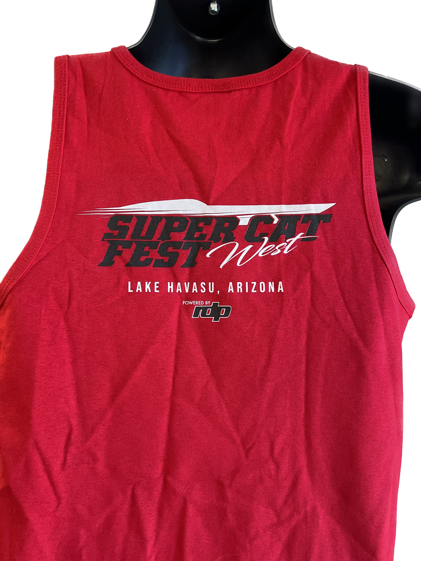 Super Cat Fest West Men's Black or Red Tank