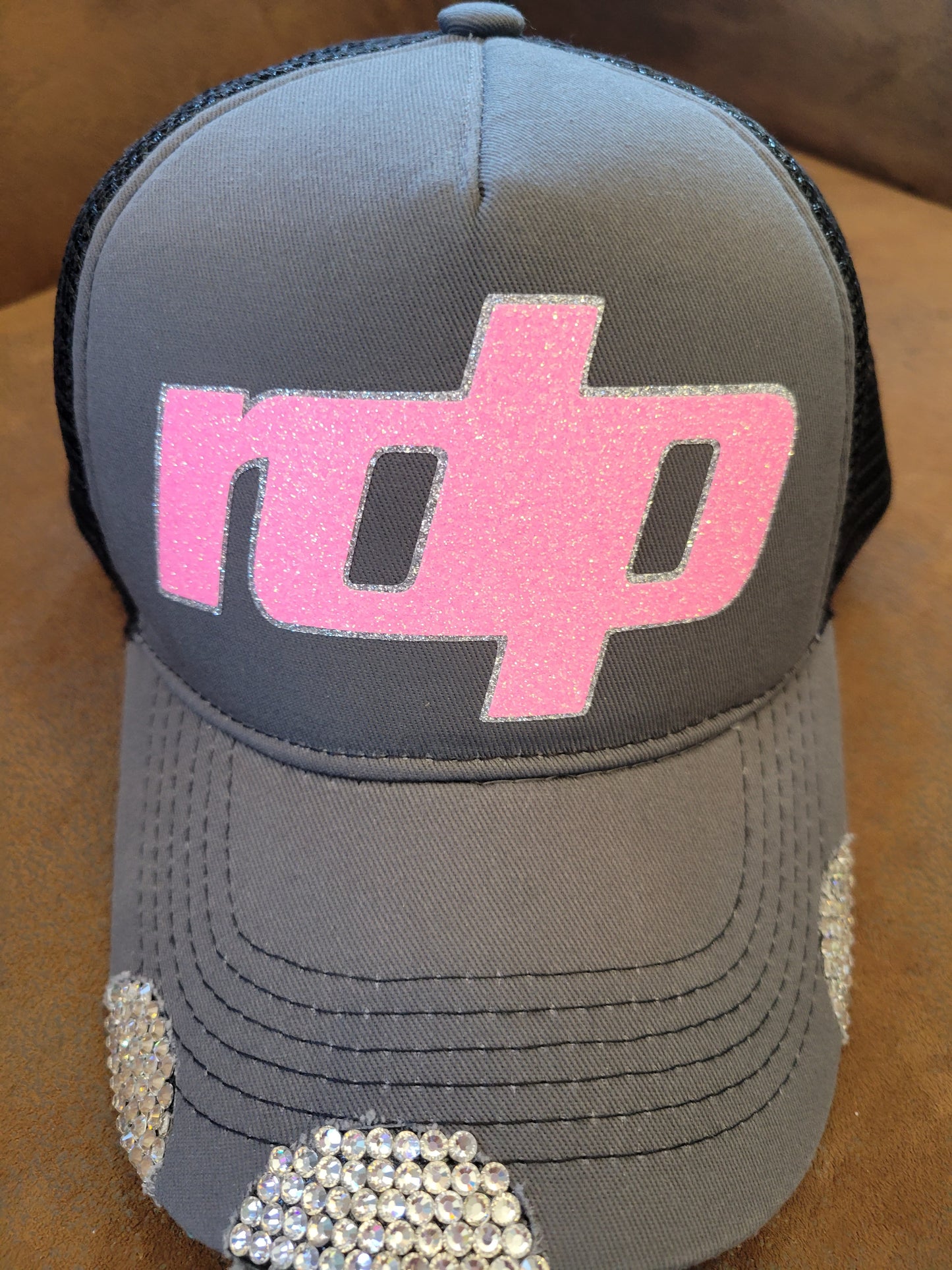 Women's *BLING* in Any Design on our Distressed Snapback Hat