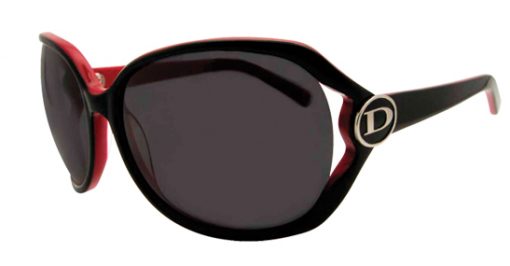 Sinful Black/Red Smoke Standard Eyewear Divine