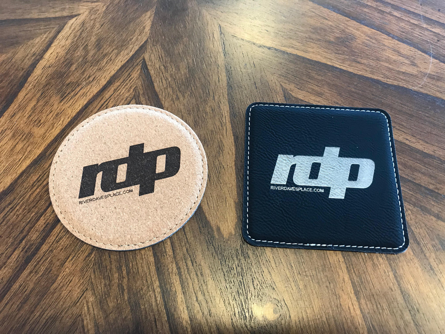 RDP Leatherette Drink Coasters 4 Pk.