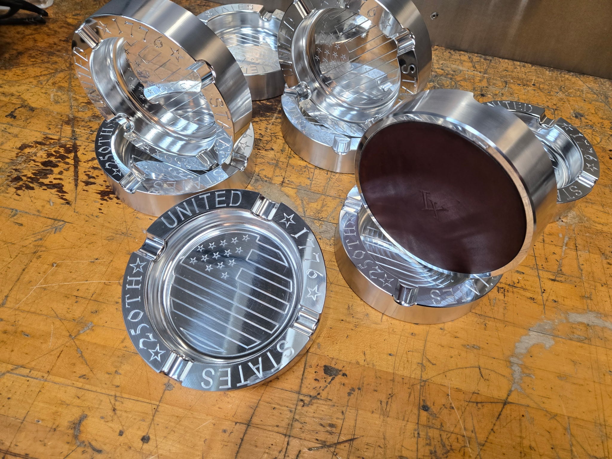 Custom United States 250th Ashtray