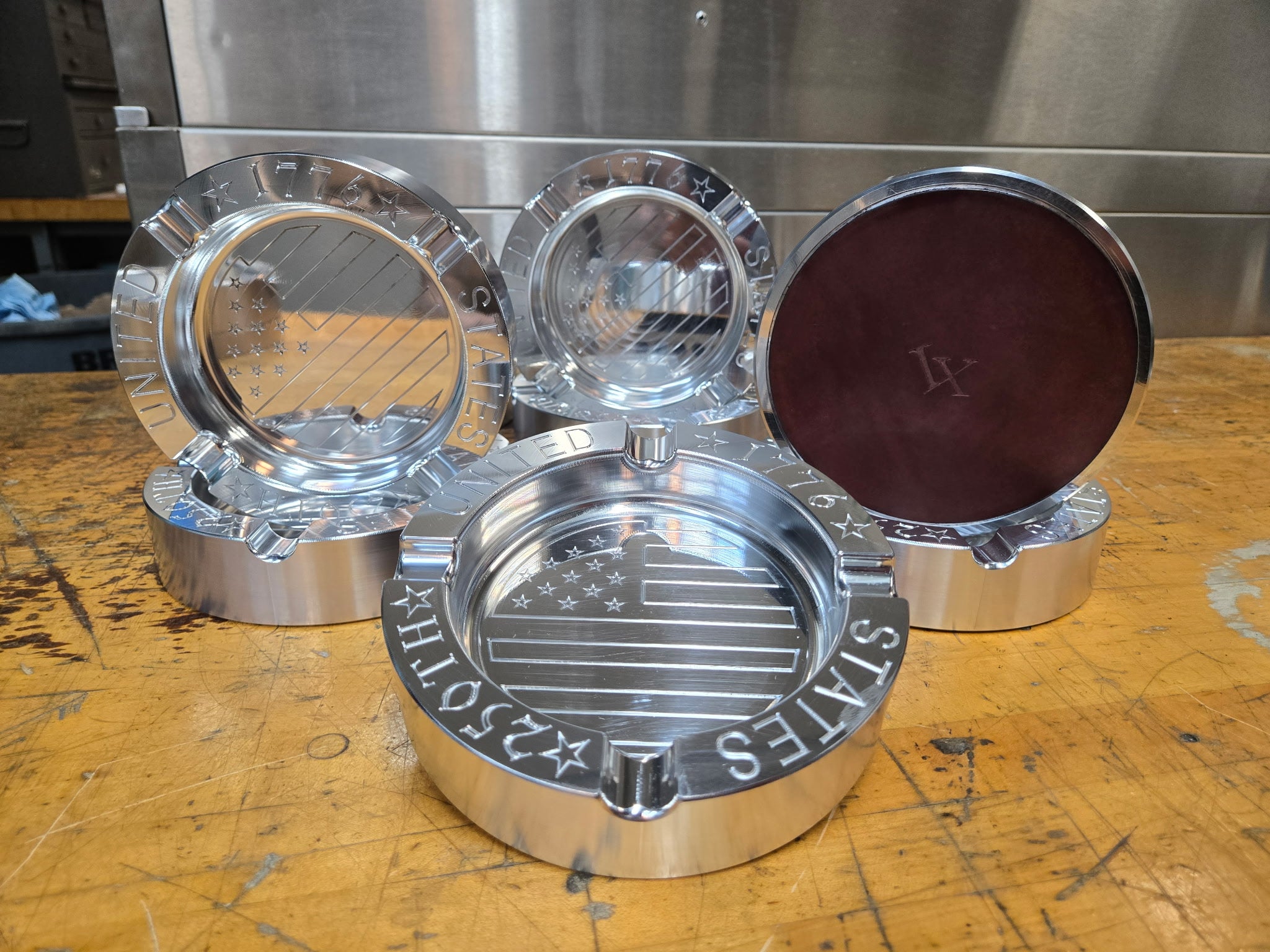Custom United States 250th Ashtray