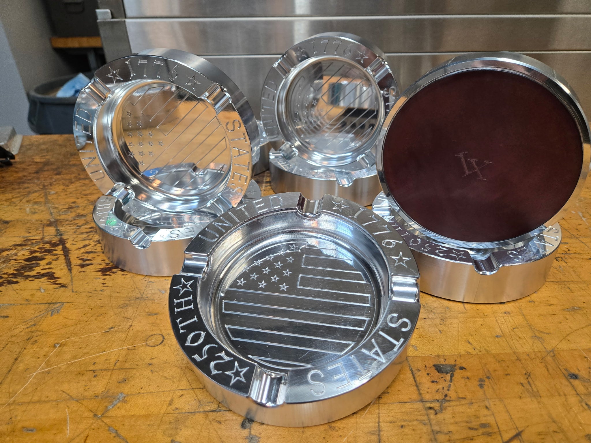 Custom United States 250th Ashtray