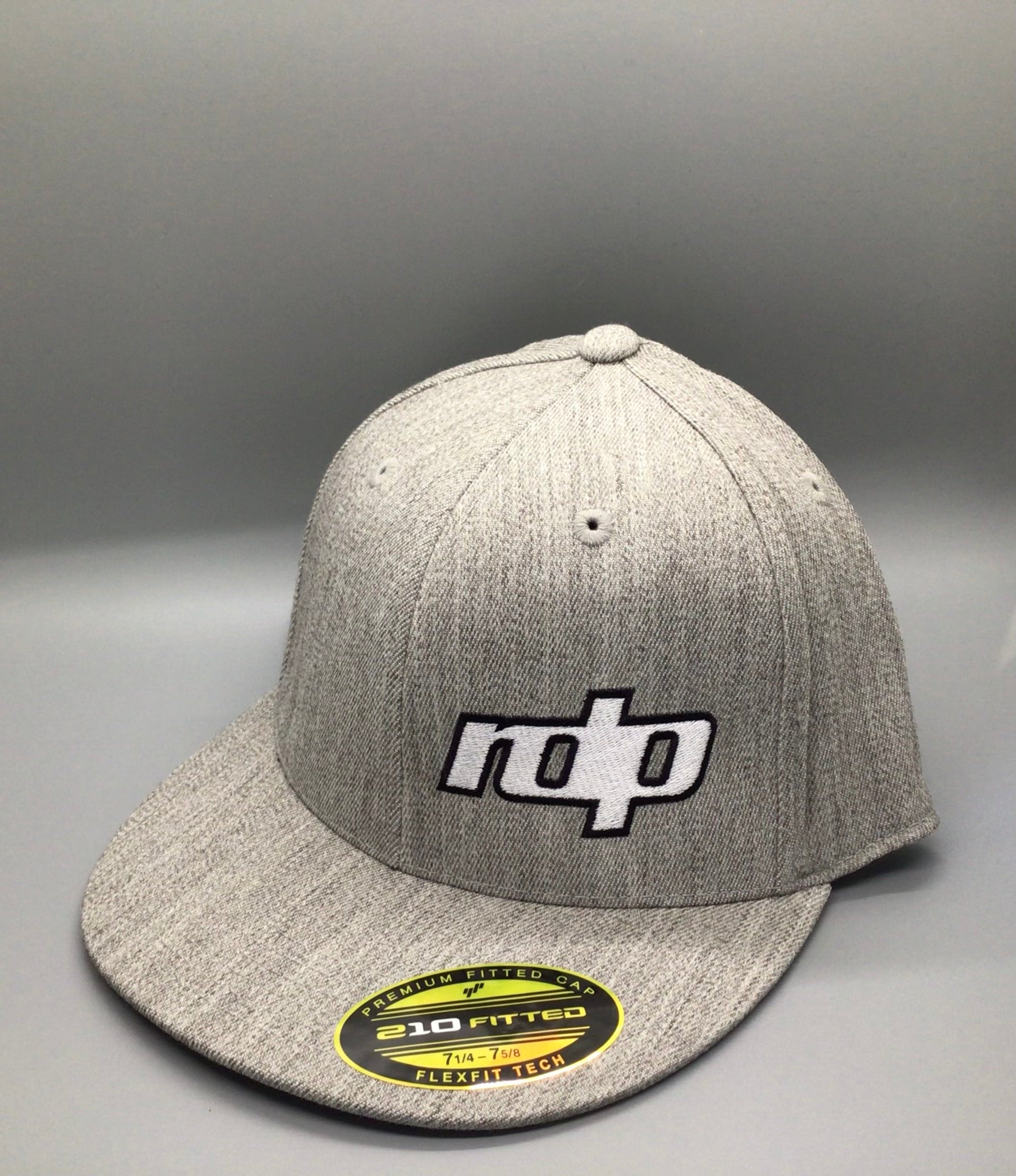 210 Fitted Heather Grey- 7 1/4 - 7 5/8