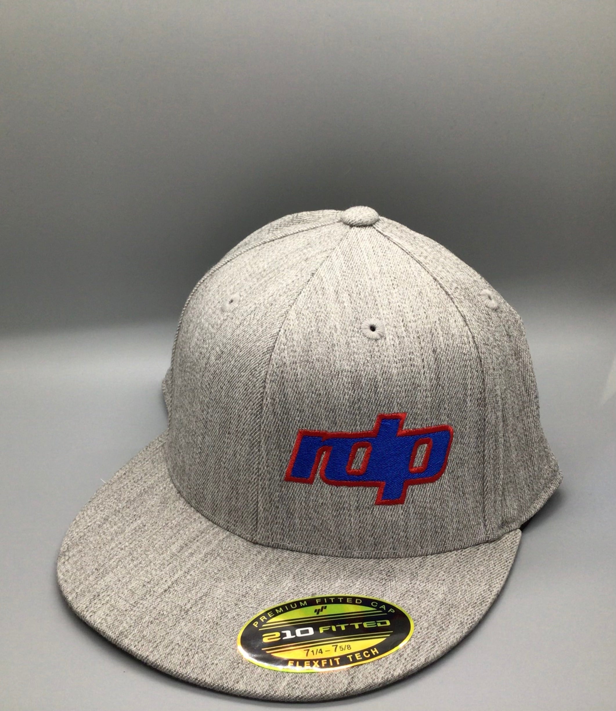 210 Fitted Heather Grey- 7 1/4 - 7 5/8