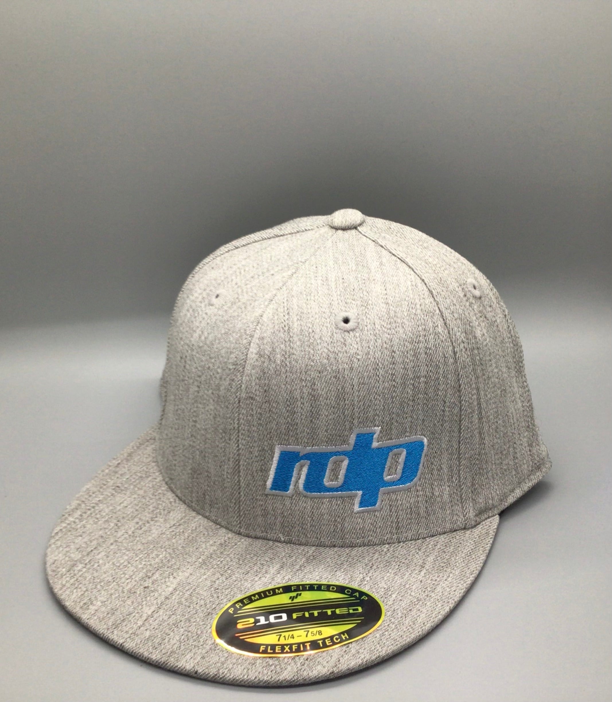 210 Fitted Heather Grey- 7 1/4 - 7 5/8