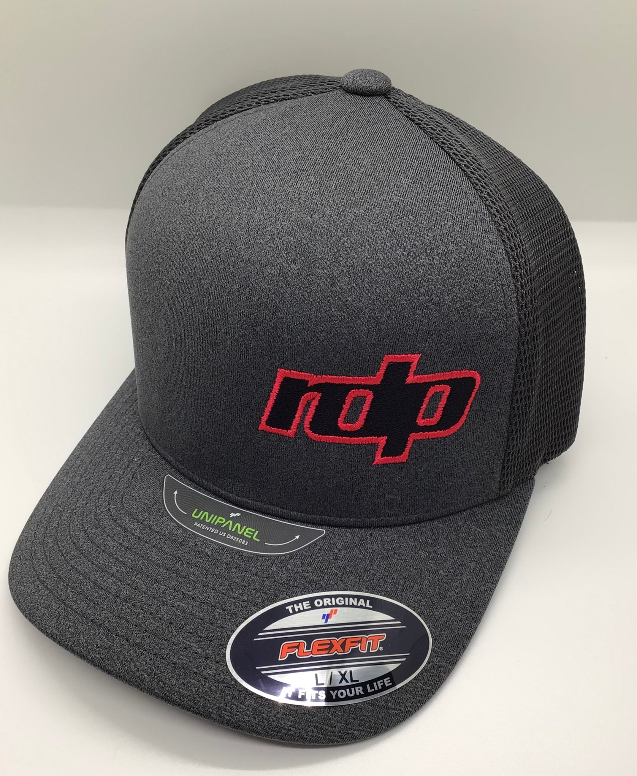 Original Flexfit Unipanel/Mesh Back - Charcoal Grey L/XL