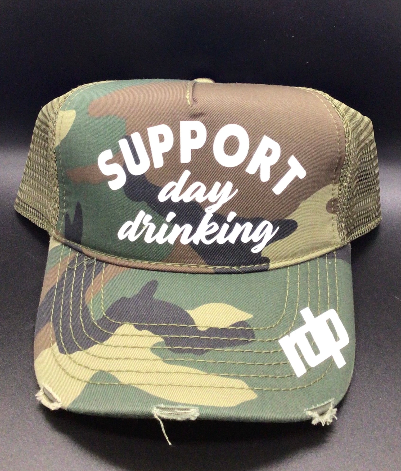 Women's "Support Day Drinking" Snapback Hat