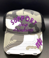 Women's "Support Day Drinking" Snapback Hat