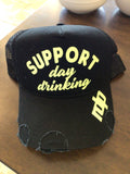 Women's "Support Day Drinking" Snapback Hat