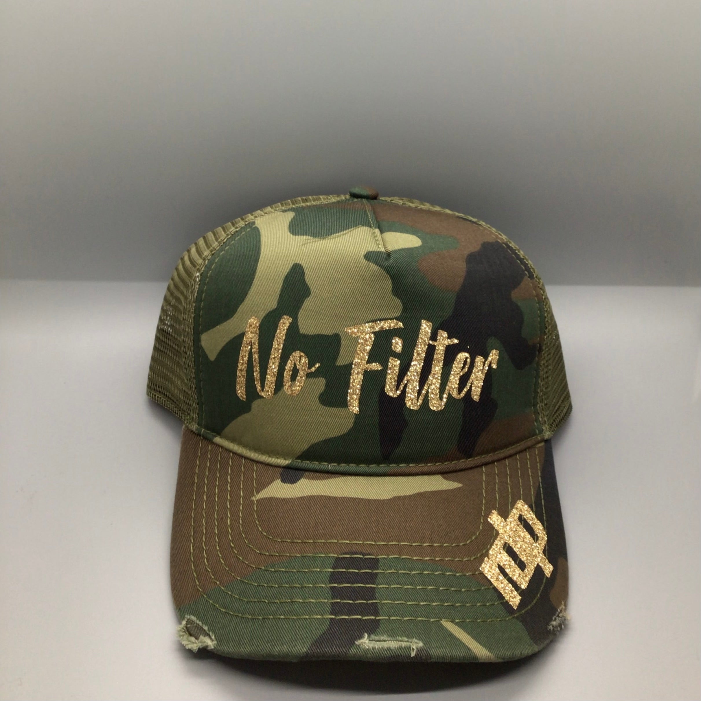 Womens 'No Filter' Trucker Hat