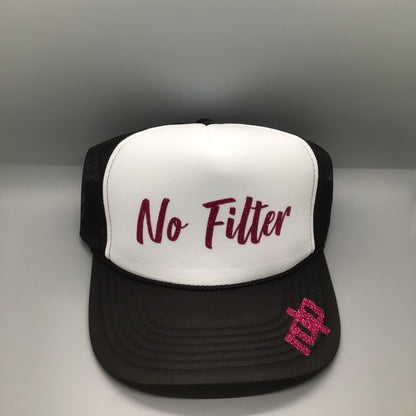 Womens 'No Filter' Trucker Hat