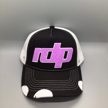 Women's  'RDP' Distressed Snapback Hat