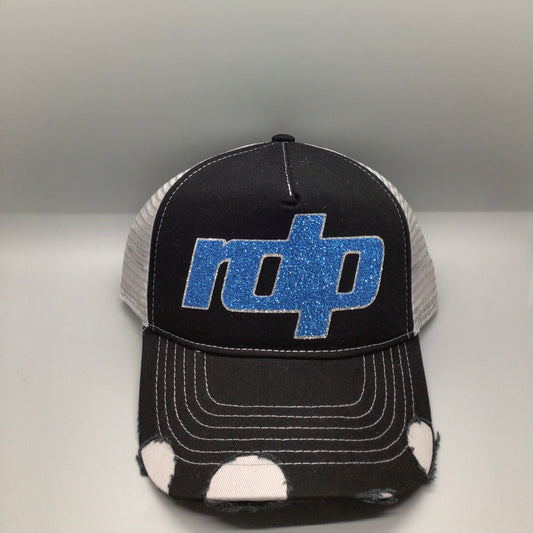 Women's  'RDP' Distressed Snapback Hat