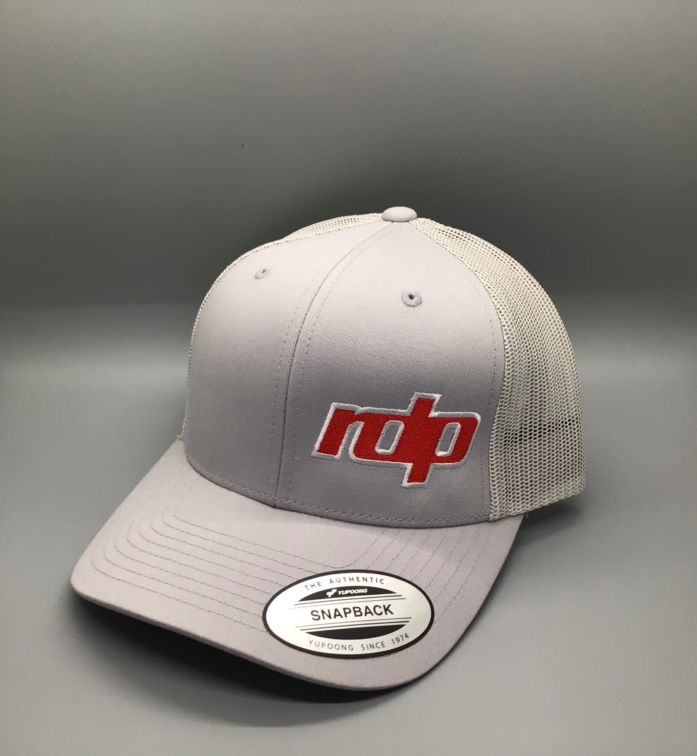 Authentic Snapback -Grey/Grey Mesh