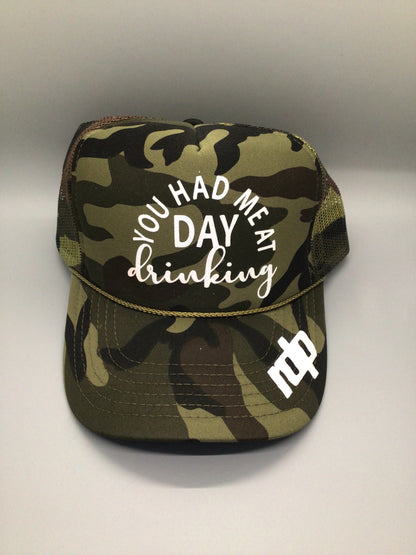 Women's 'Day Drinking'  Snapback Shimmer Hats