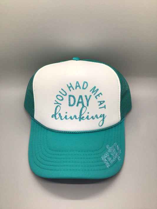 Women's 'Day Drinking'  Snapback Shimmer Hats