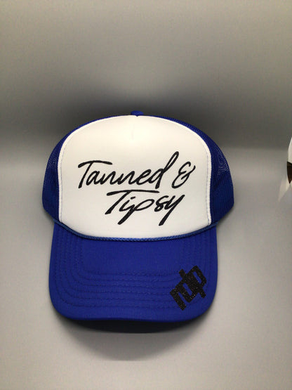 Tanned & Tipsy Snapback Hat