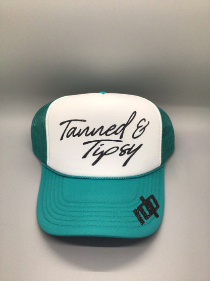 Tanned & Tipsy Snapback Hat