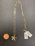 20MM Gold w/Diamond Necklace
