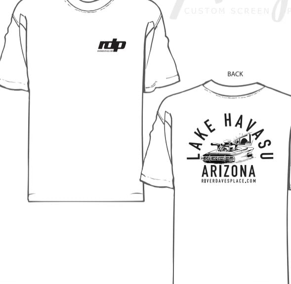 Men's RDP Lake Havasu City Tee Red or White