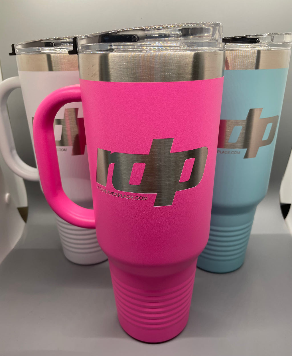 'RDP' Insulated Tumbler w/ Handle - 40oz