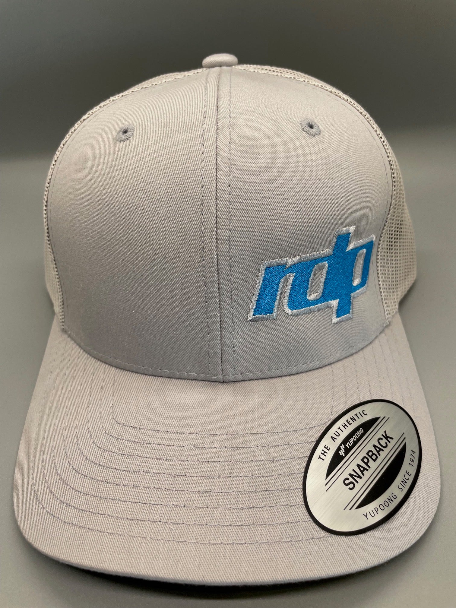 Authentic Snapback -Grey/Grey Mesh