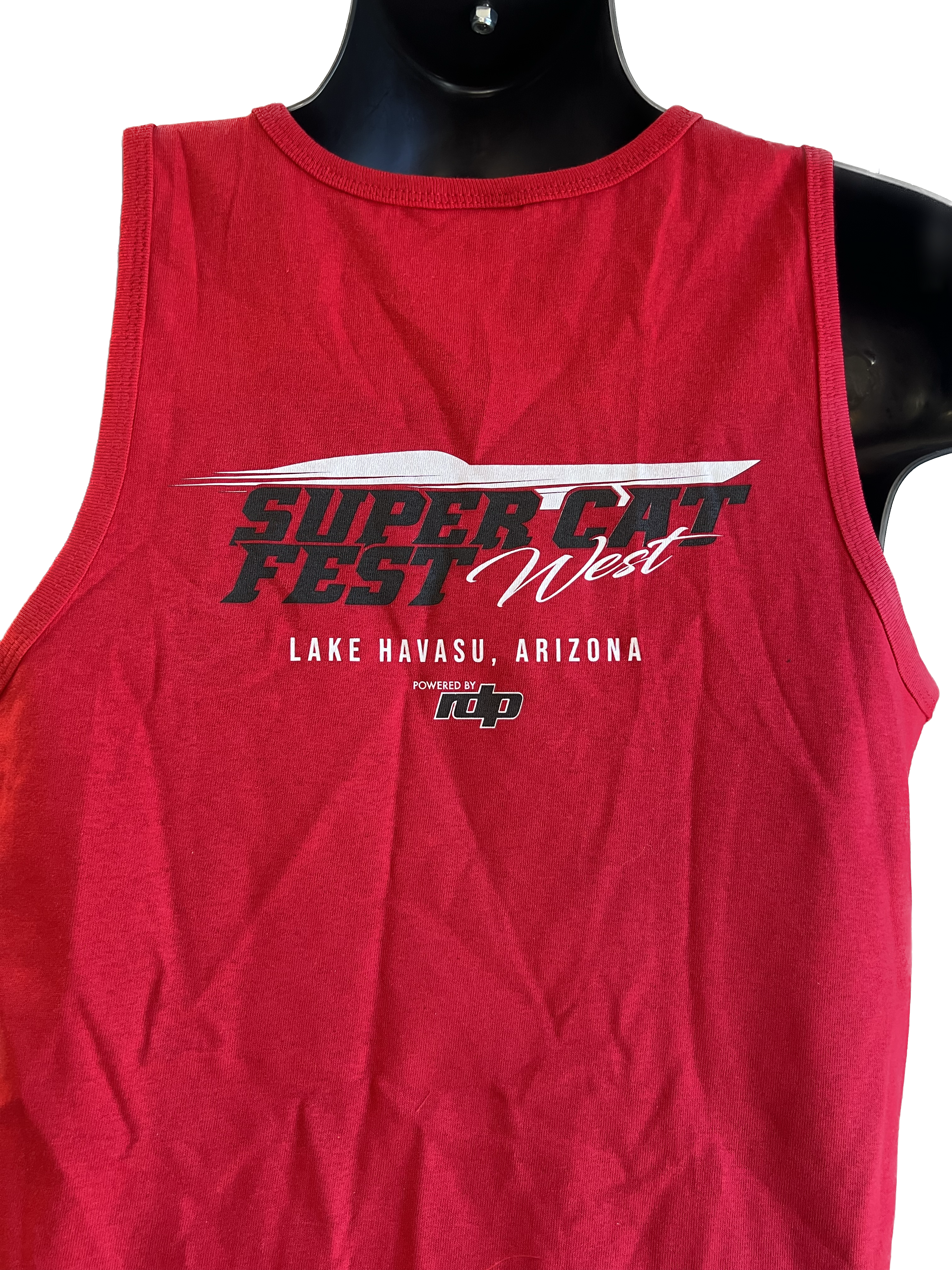 Super Cat Fest West Men's Black or Red Tank