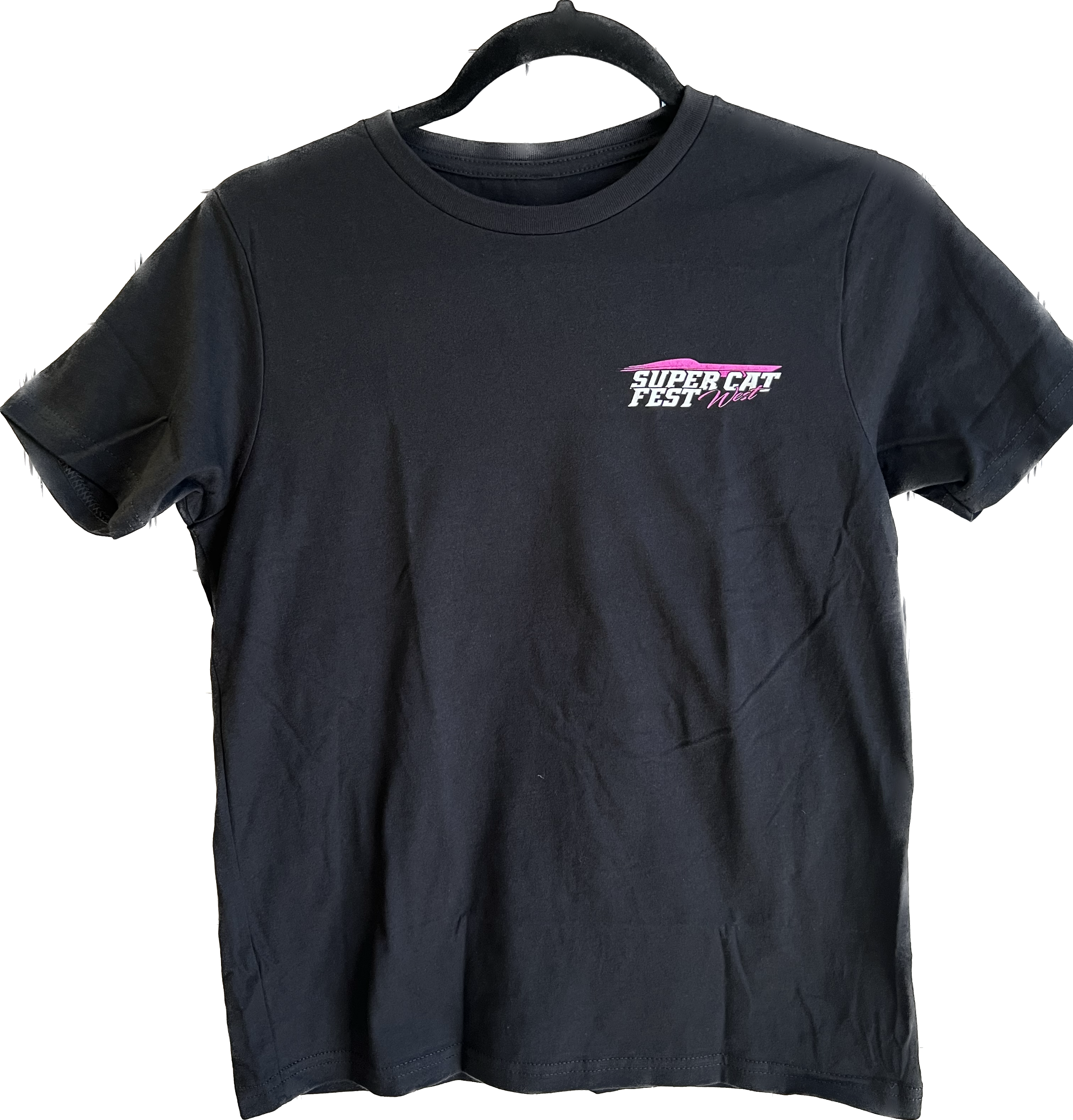Super Cat Fest West Youth Black Tee