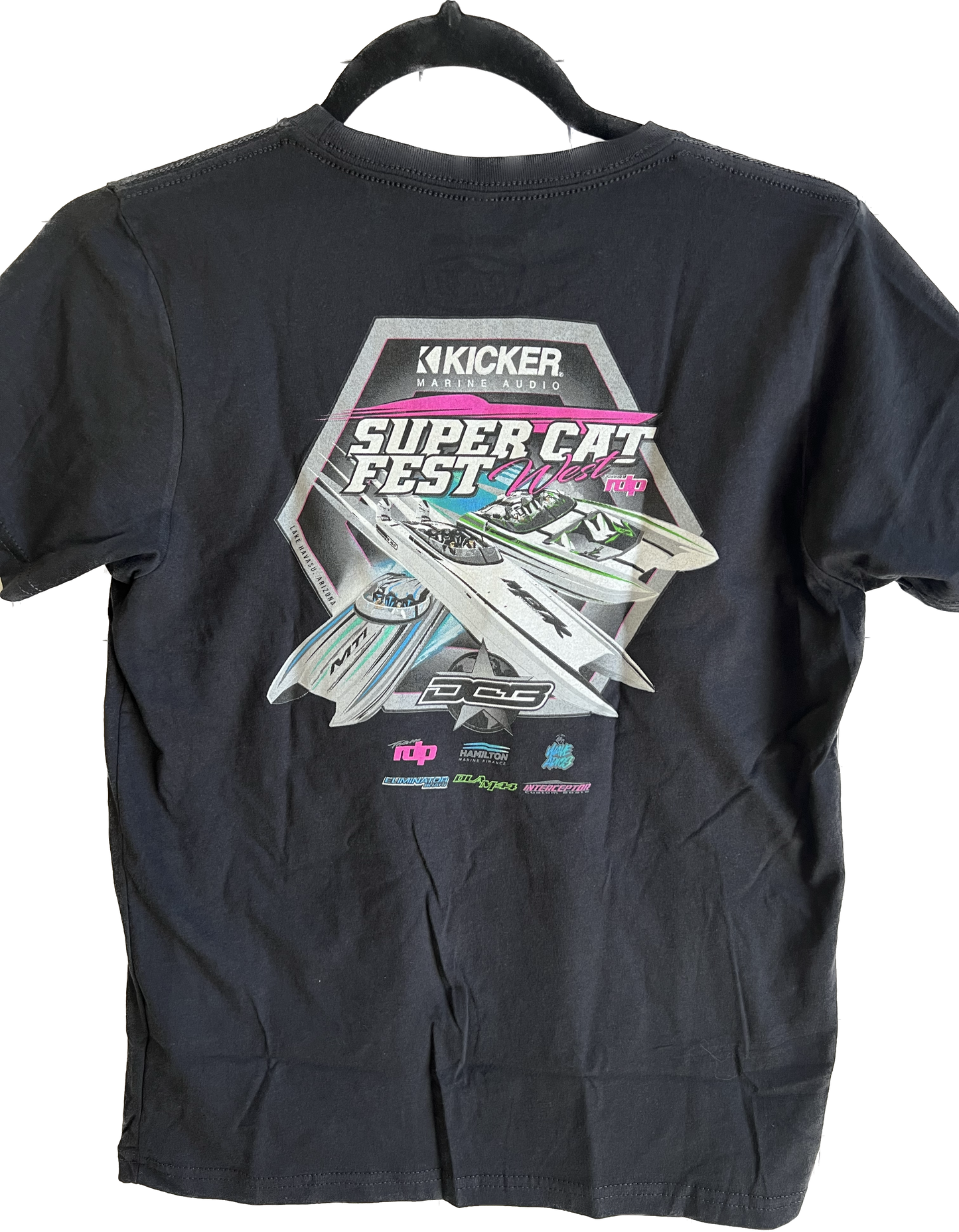 Super Cat Fest West Youth Black Tee