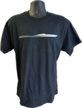 Super Cat Fest West Men's Black Boat Decal Tee