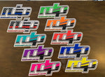 RDP Color Way Sticker 10x4.9"