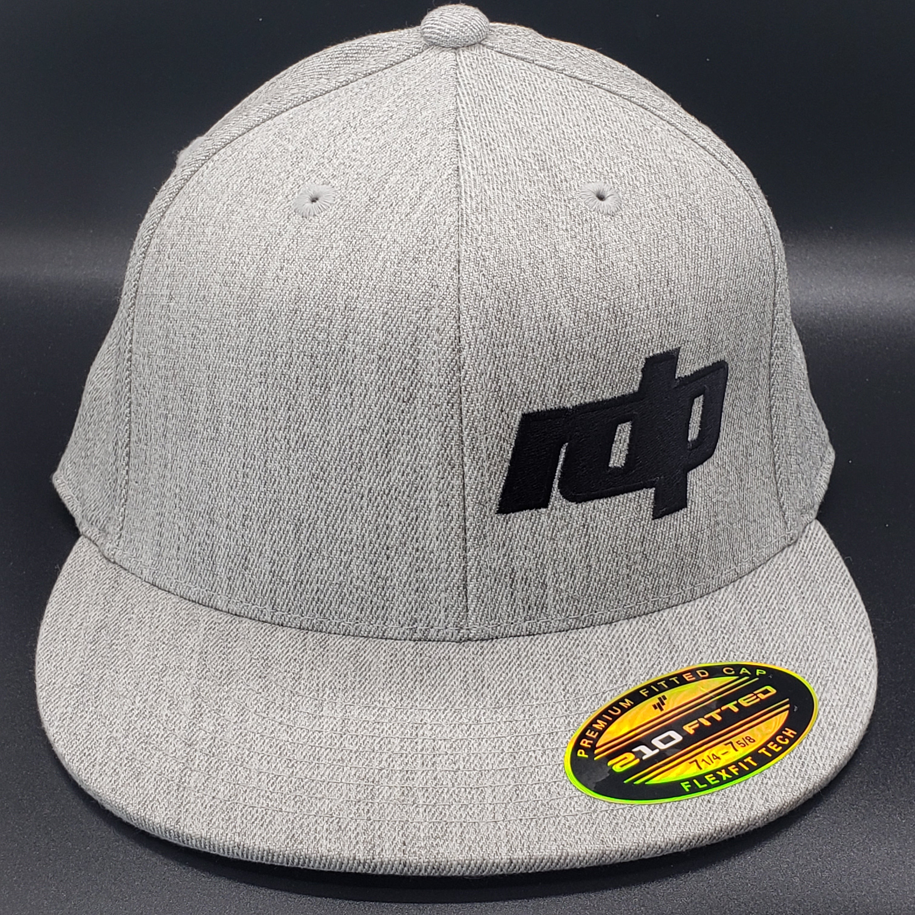 210 Fitted Heather Grey- 7 1/4 - 7 5/8