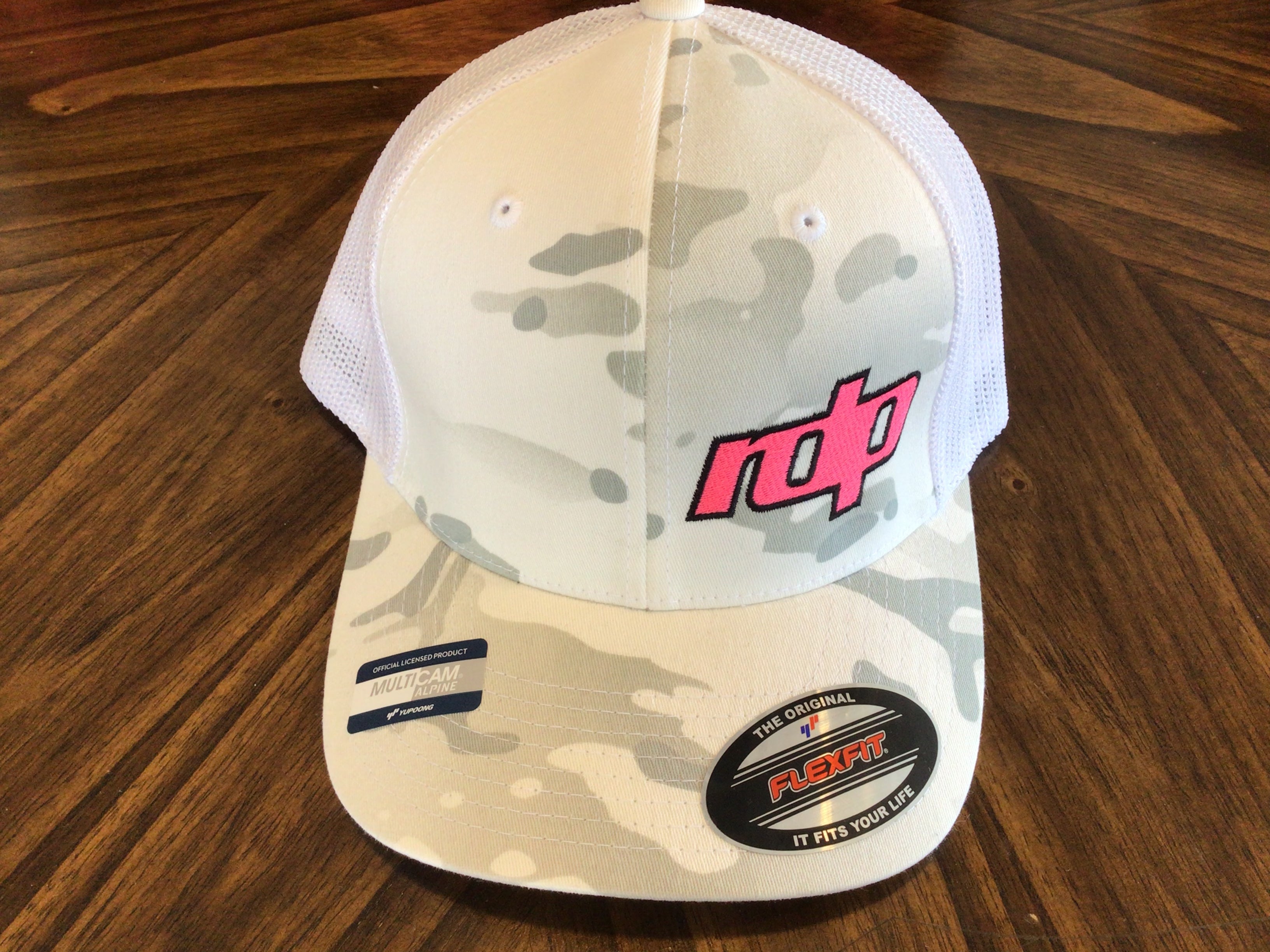 Authentic Snapback MultiCam Alpine- White Camo