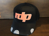 Women's  'RDP' BLING Distressed Snapback Hat