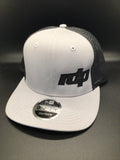 Men's RDP 9FIFTY Flat Bill Snapback Hat Heather with Black Mesh