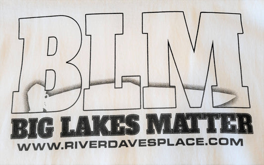 Big Lakes Matter RDP shirt -White