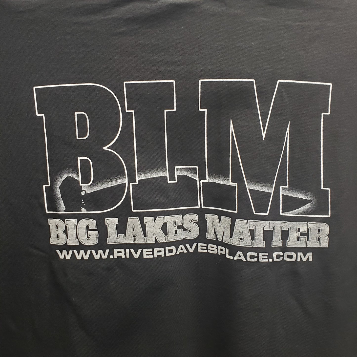 Big Lakes Matter RDP shirt Black **Medium Only**