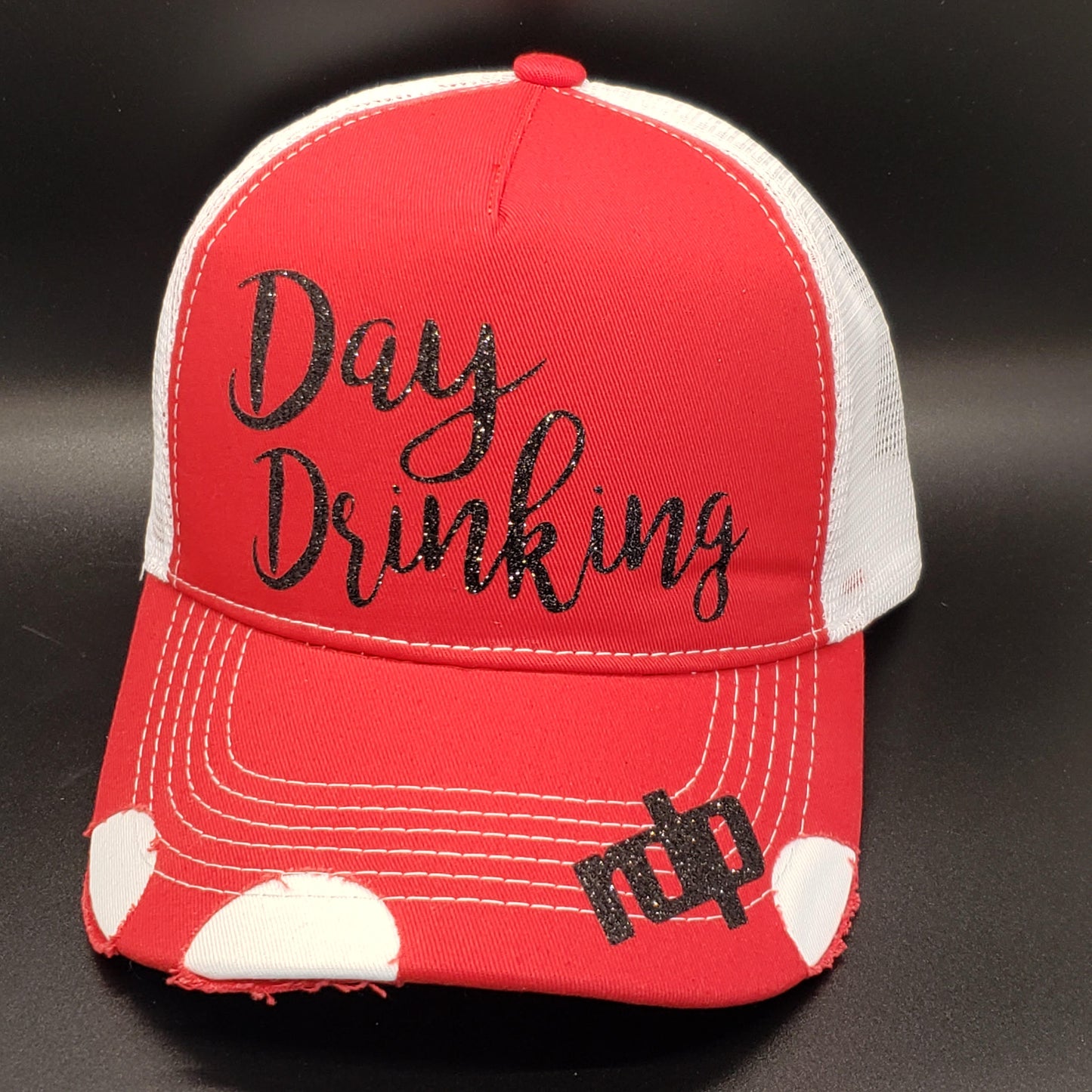 Women's 'Day Drinking'  Snapback Shimmer Hats
