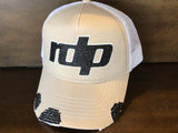 Women's  'RDP' BLING Distressed Snapback Hat