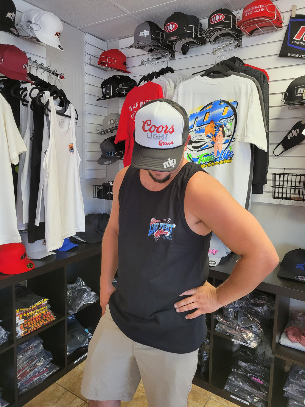 Men's Cat Fest West 2021 Tank -Black **Small Only**