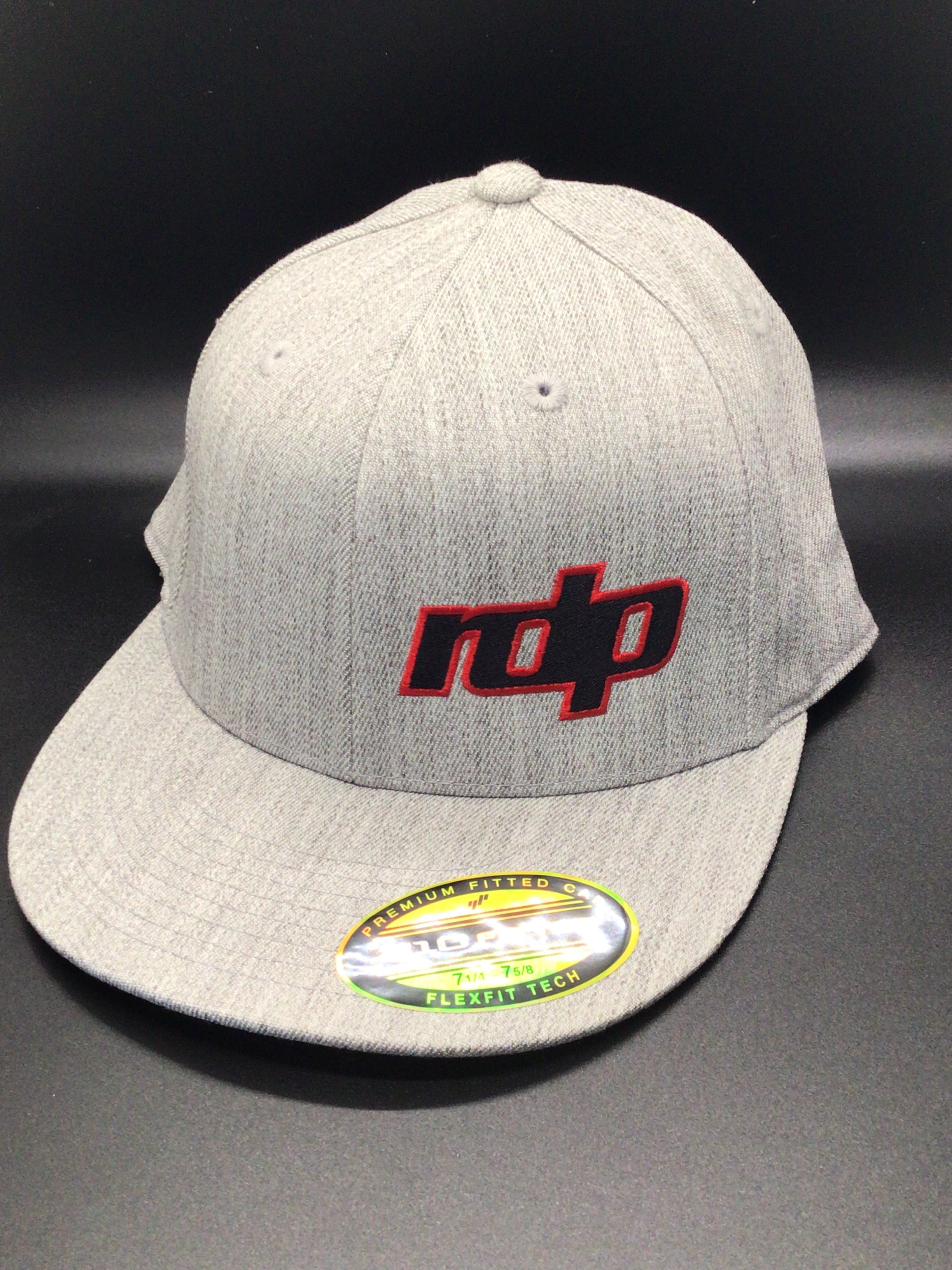 210 Fitted Heather Grey- 7 1/4 - 7 5/8