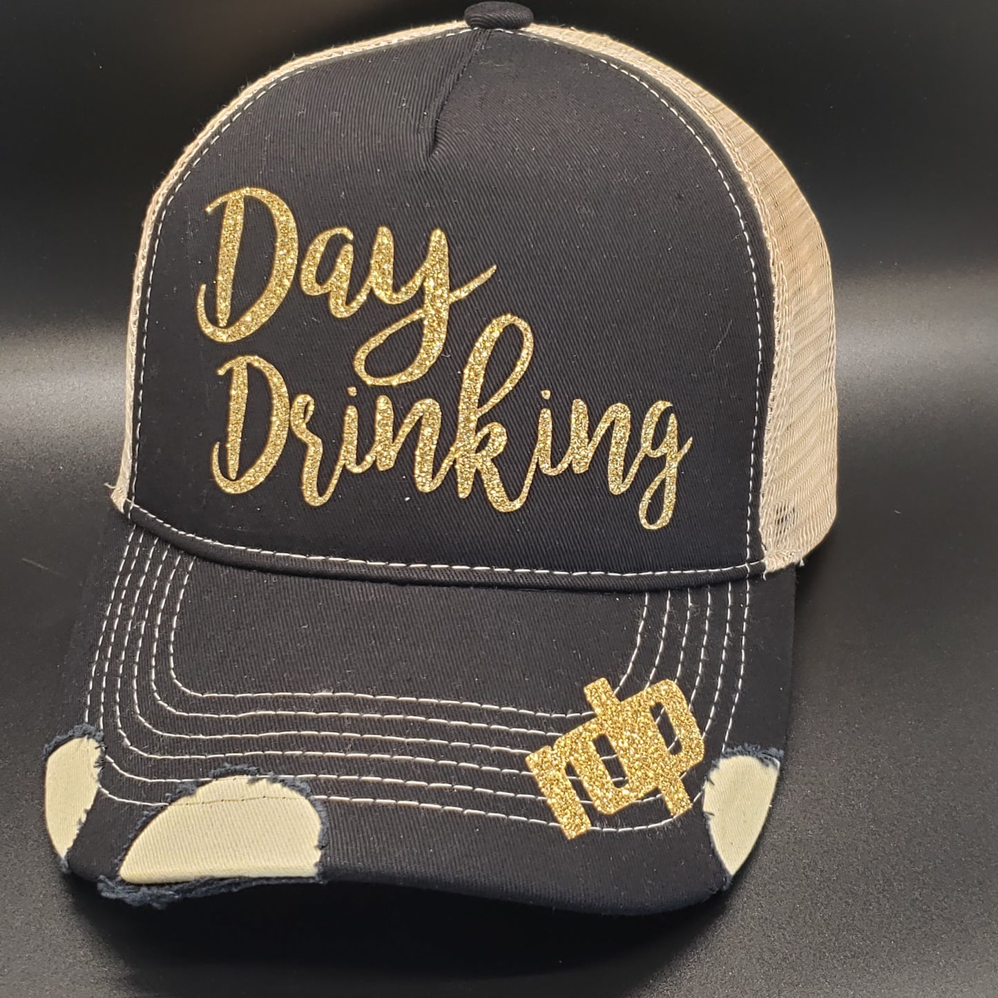 Women's 'Day Drinking'  Snapback Shimmer Hats