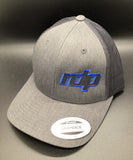 Authentic Snapback- Dark Grey/Black Mesh